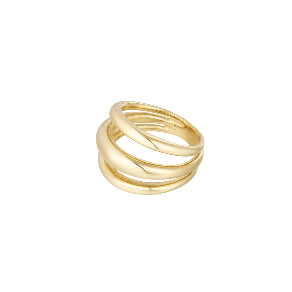 Drie lagen ring