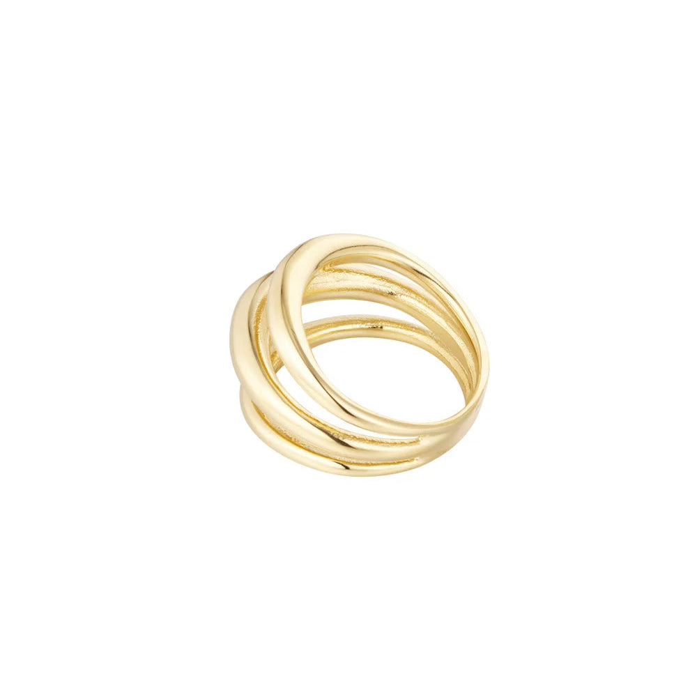 Drie lagen ring