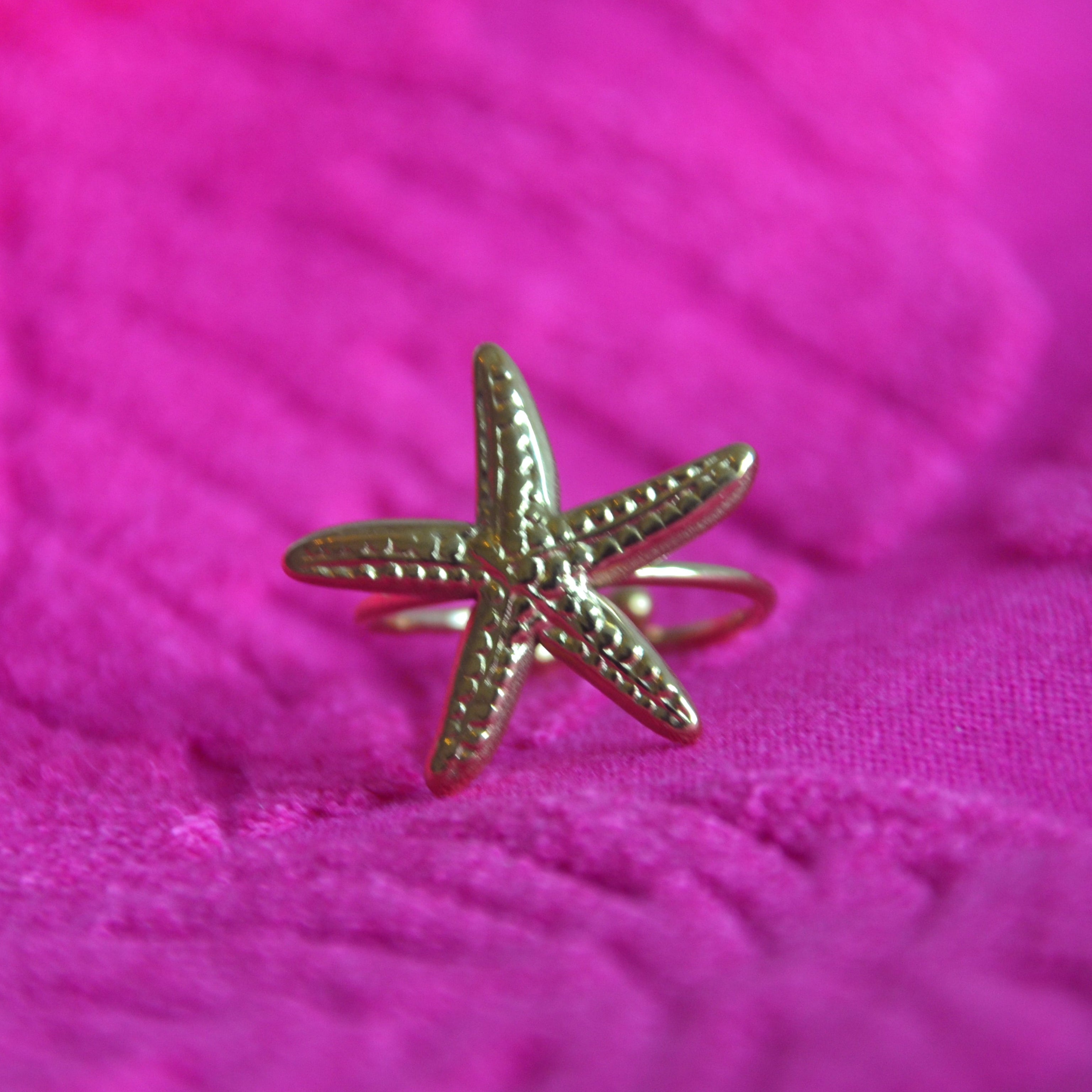 Starfish summer ring