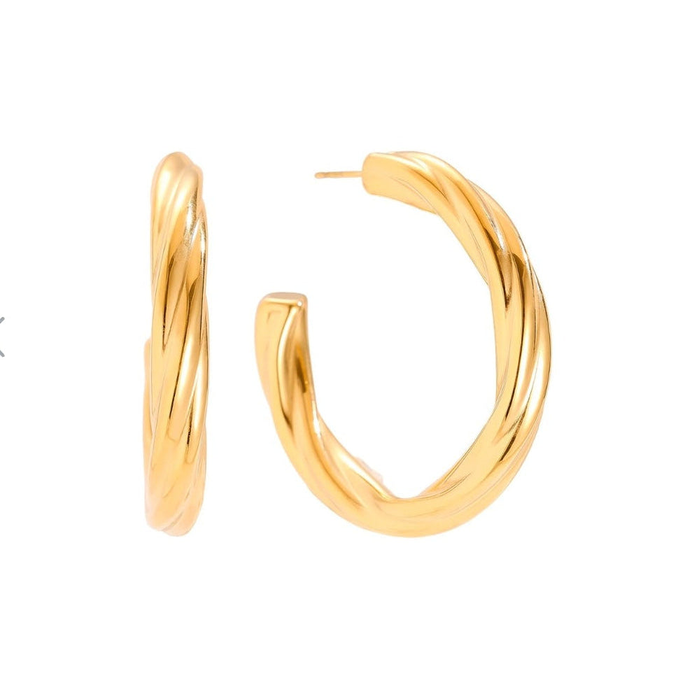 Classic Twist hoops