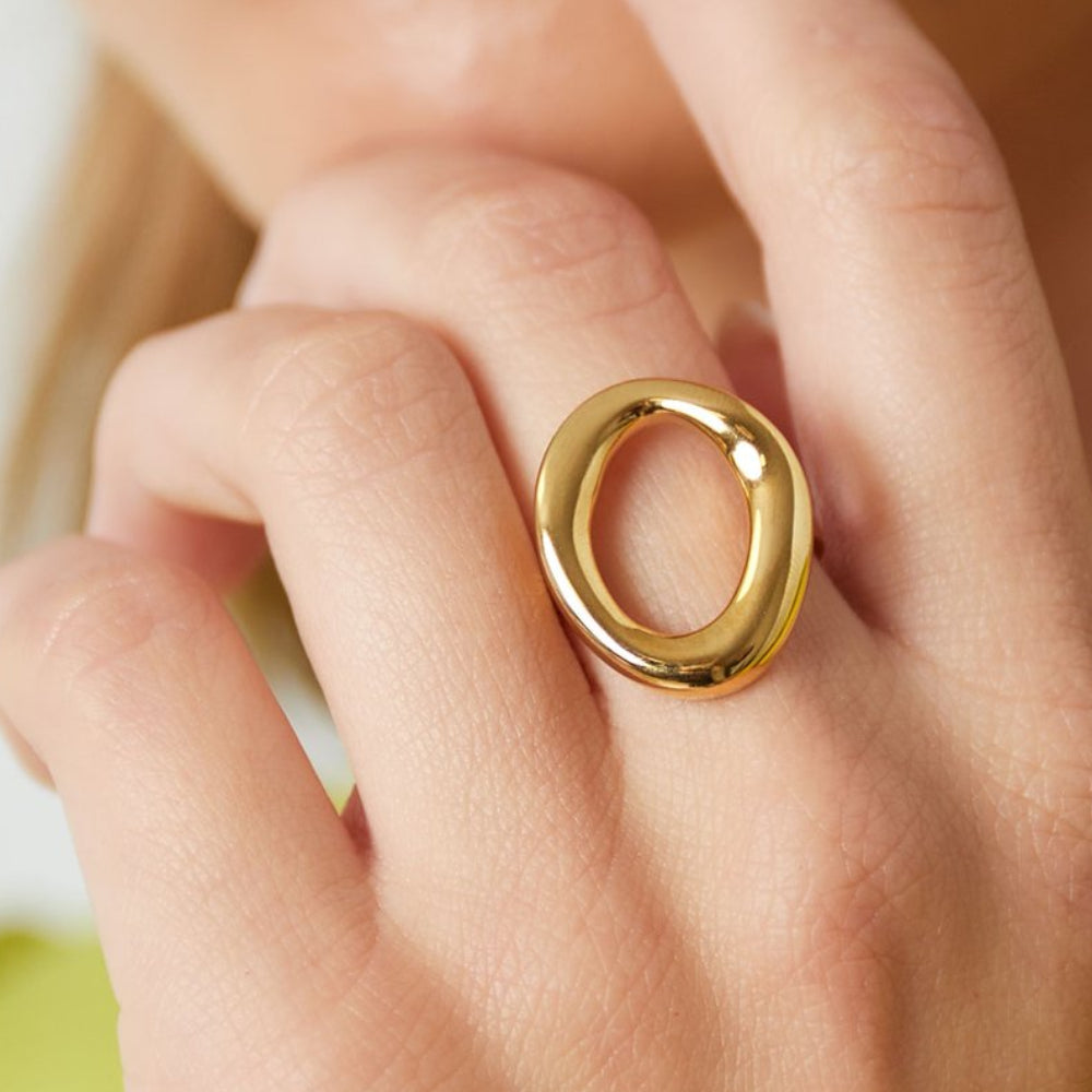 Bold circle ring