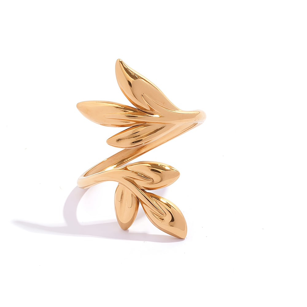 Double flower ring