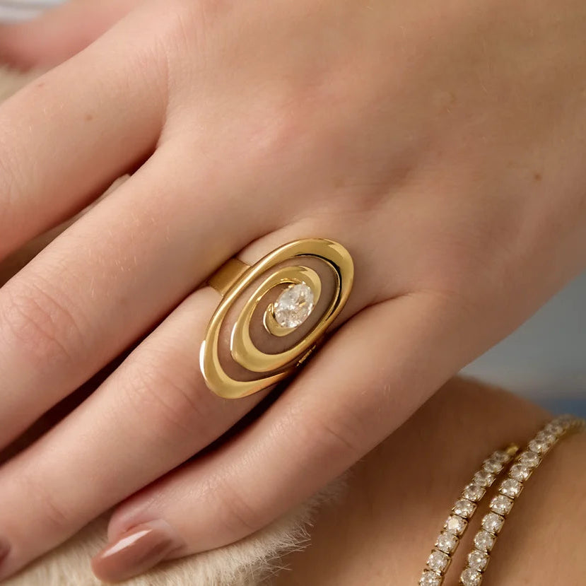 Edelsteen ring