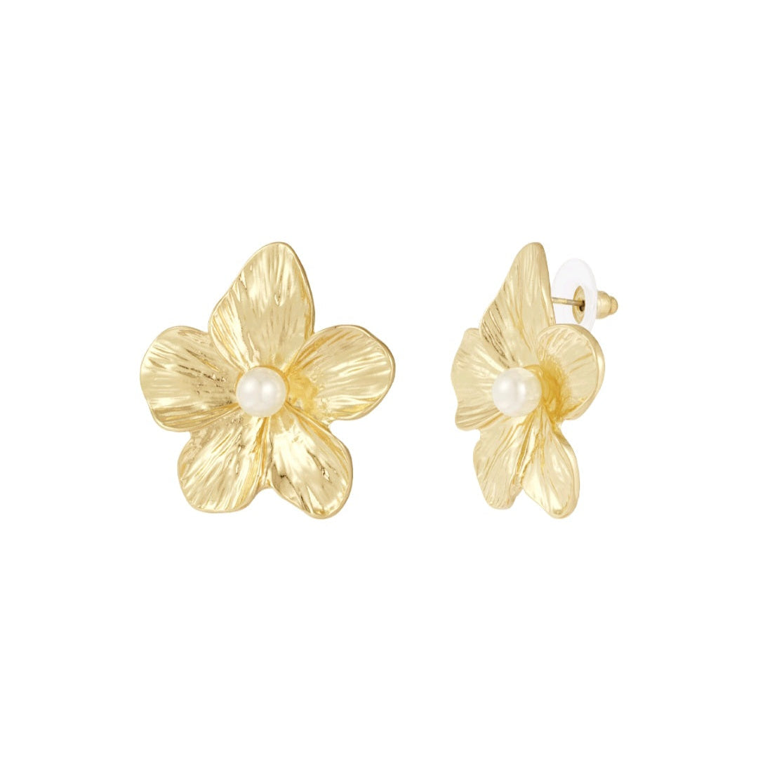 Hawaii pearl oorbellen