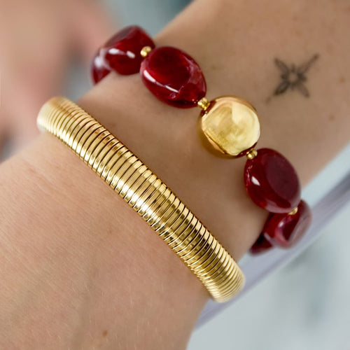 Bold armband stretch 10mm